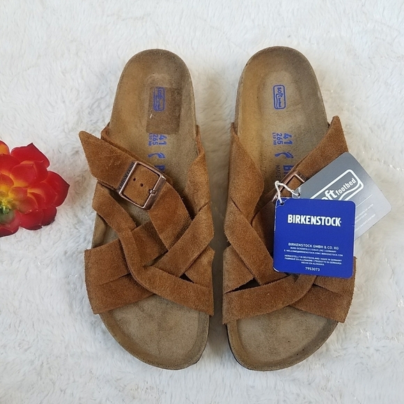 BIRKENSTOCK LUGANO SOFT FOOTBED IN MINK - Picture 2 of 8